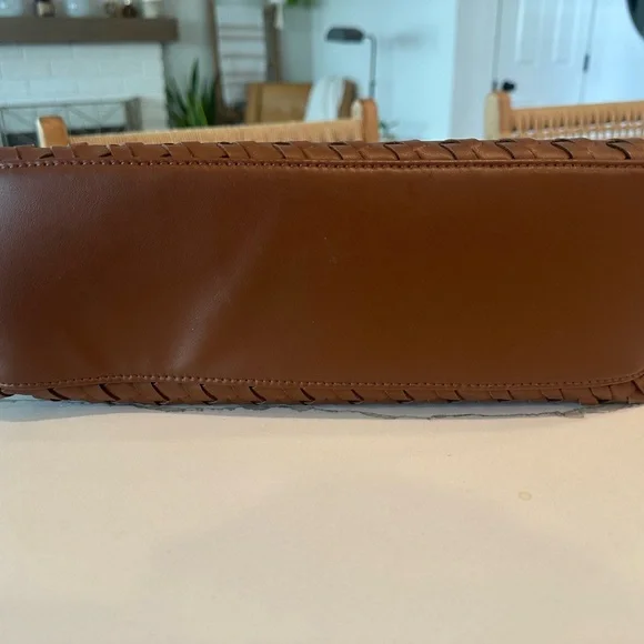 a new day Woven Shoulder Tote Bag - Brown - Picture 4 of 5